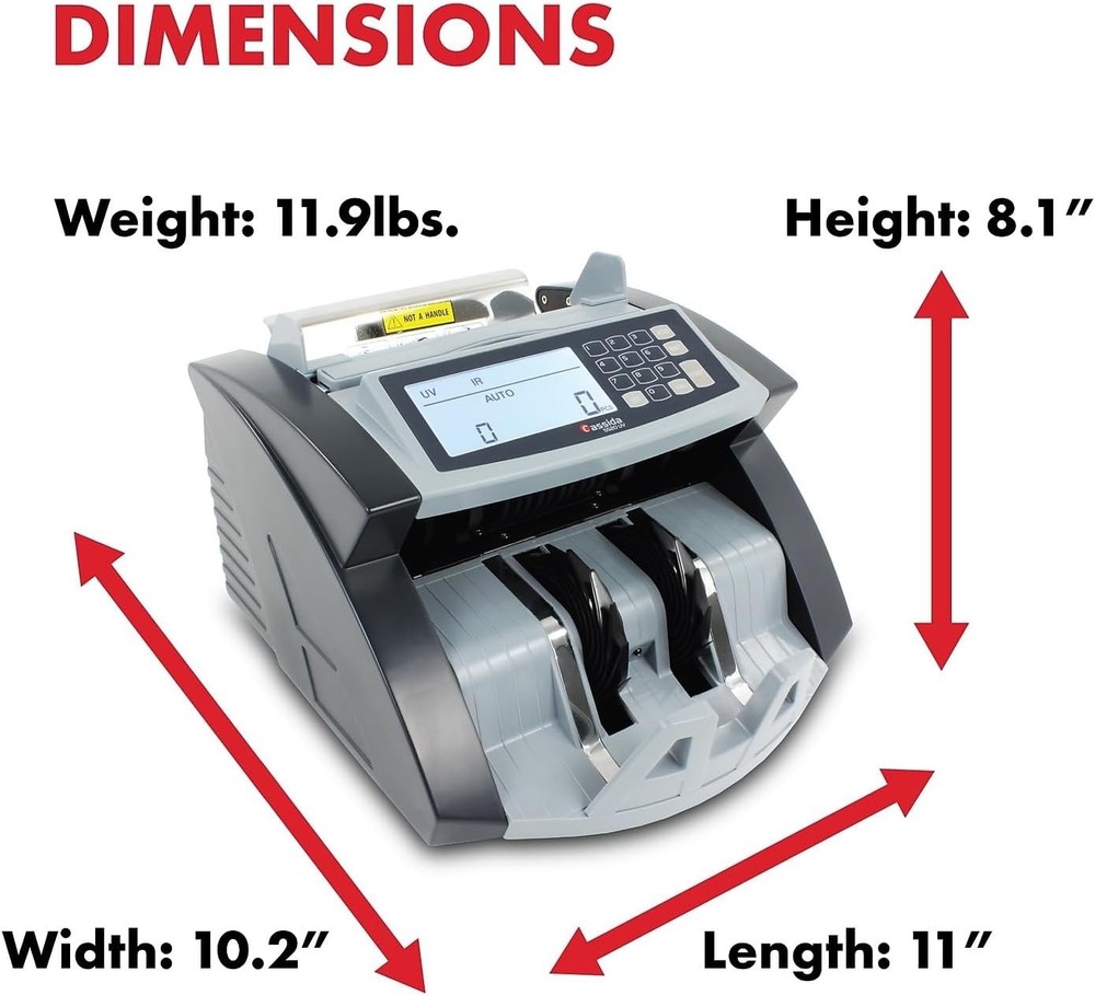 Efficient 5520 UV Money Counting Machine with Large LCD & Multi-Mode Operation