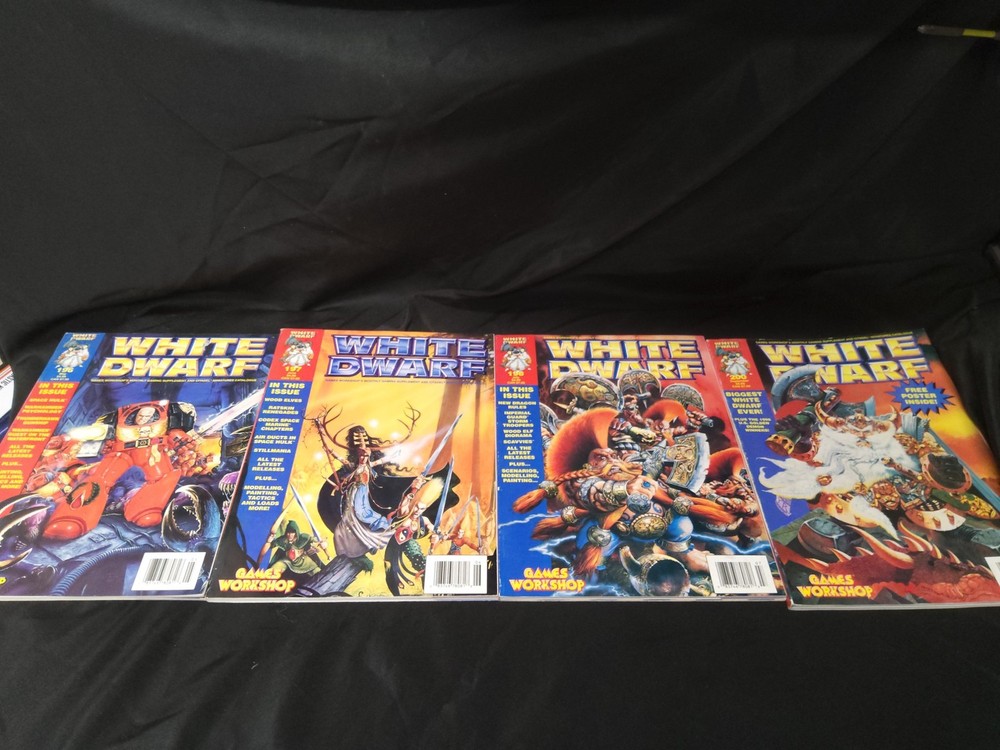 Retro White Dwarf Magazine Collection