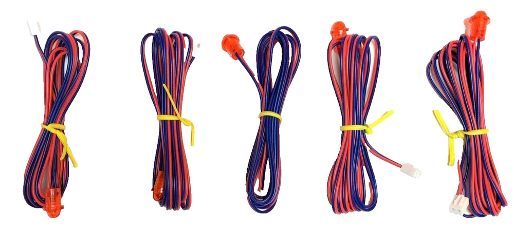 5Pcs  Directed Bright RED  LED Light Alarm Viper Clifford Python Avital