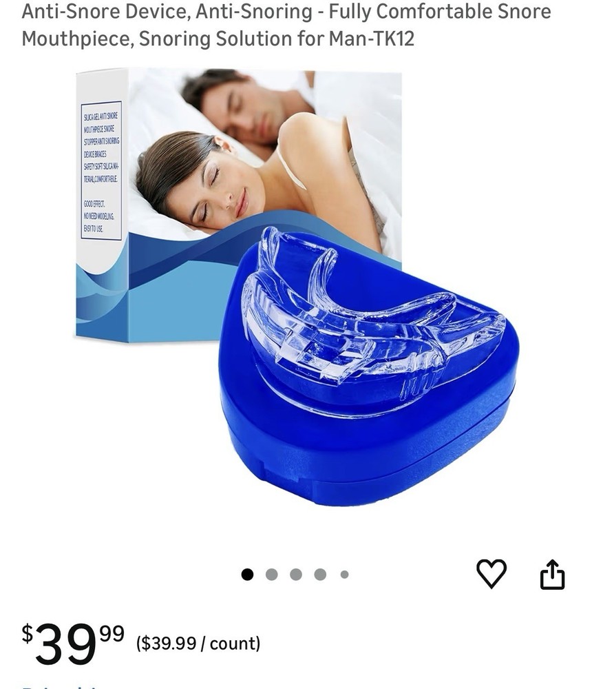 Anti Snore Mouthpiece