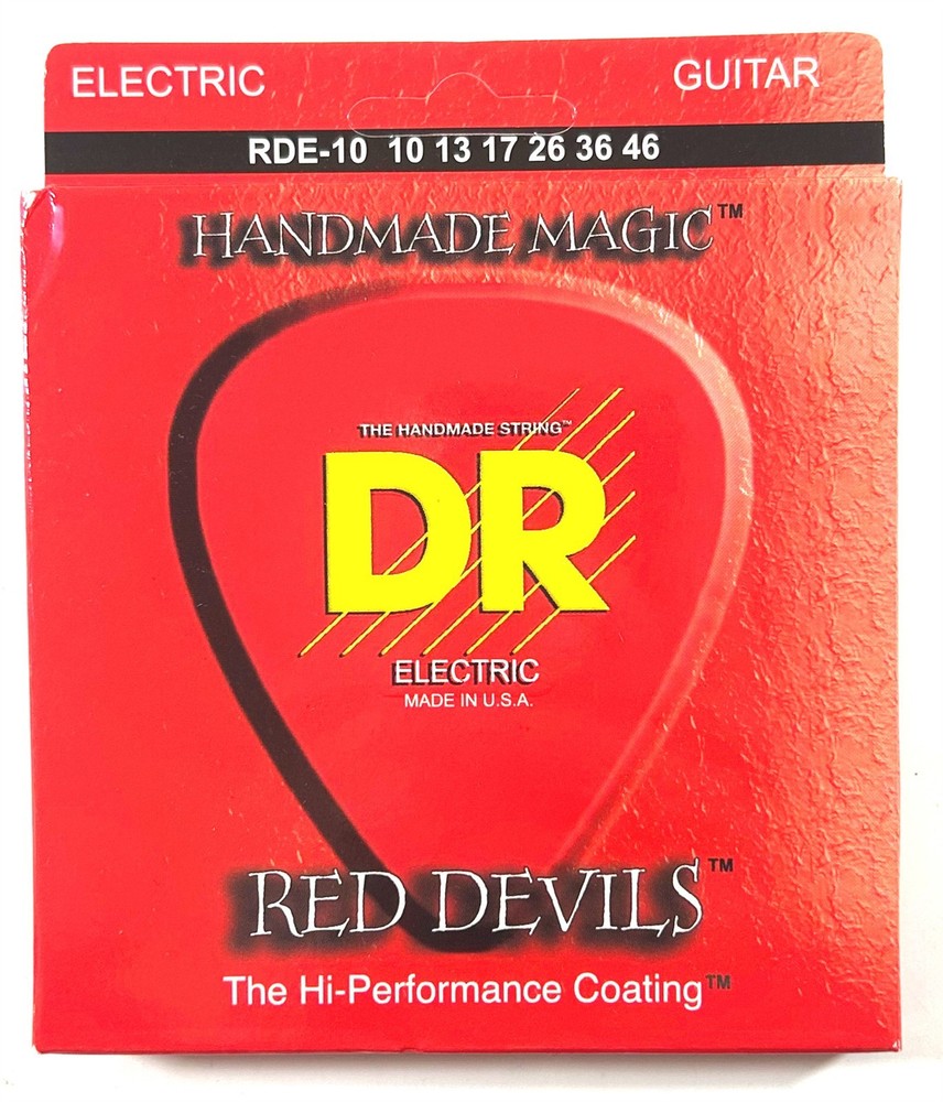 DR Guitar Strings Electric 2 Sets Red Devils K3 High Performance Coated 10-46