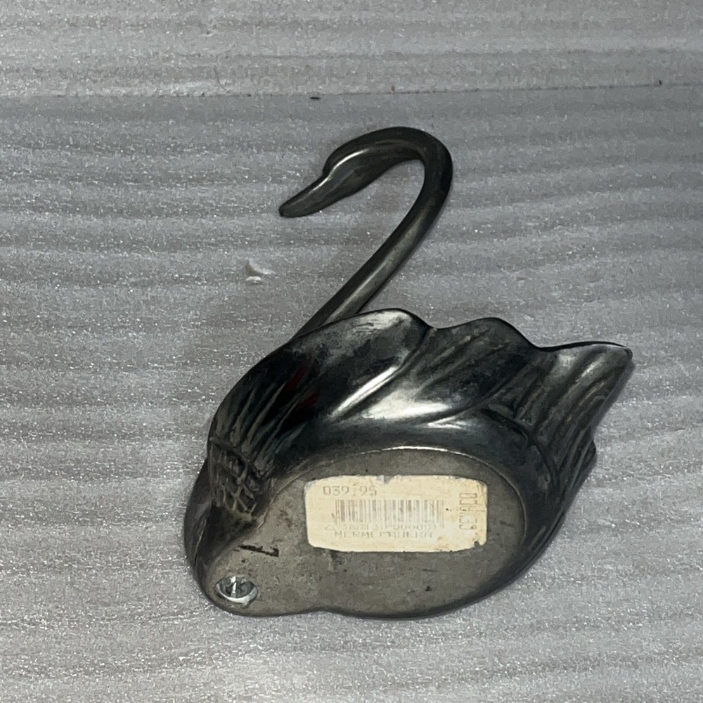 Vintage Silver Plated Swan Ring Holder/Trinket Dish