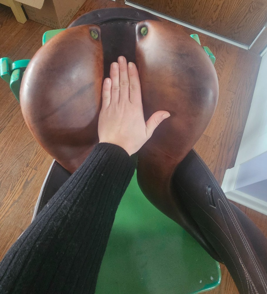 17.5" Devoucoux Chiberta Saddle Medium treeGreat Condition