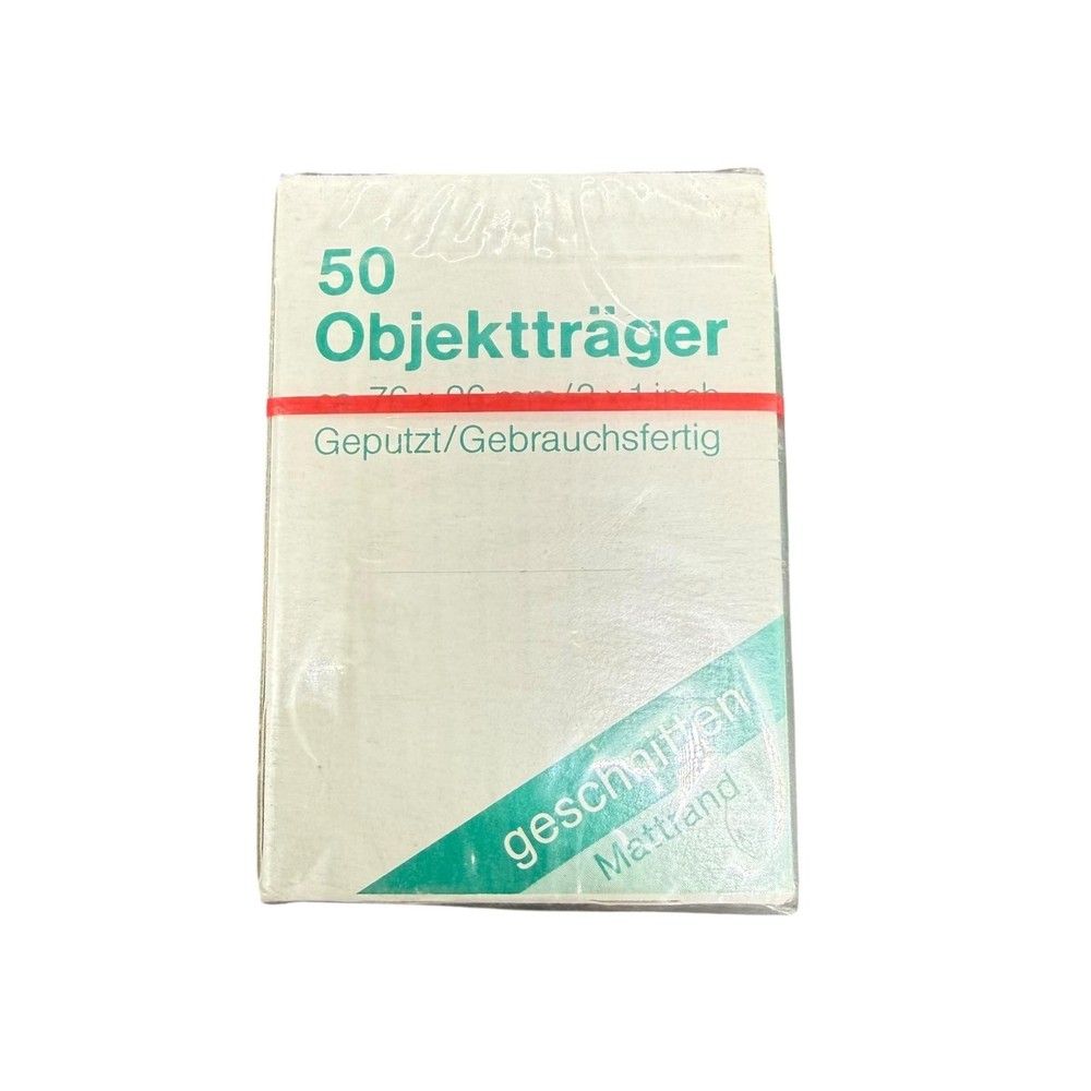 Cut Microscope Slides 76X26mm/3X