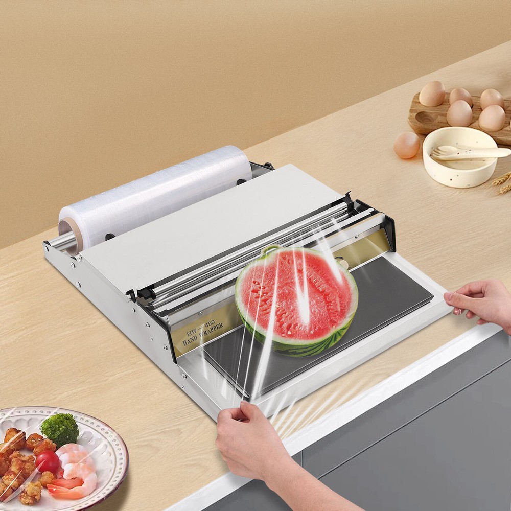 HAND WRAPPING MACHINE, WIDTH FILM WRAPPER, WRAPPING MACHINE FOR FOOD PACKAGING ！