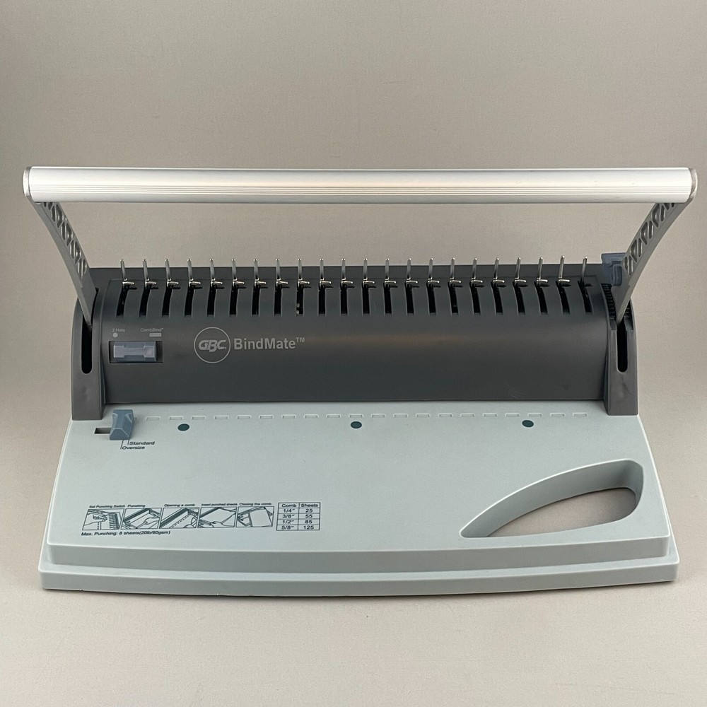 GBC BindMate CombBind Machine & 3 Hole Punch 7706170