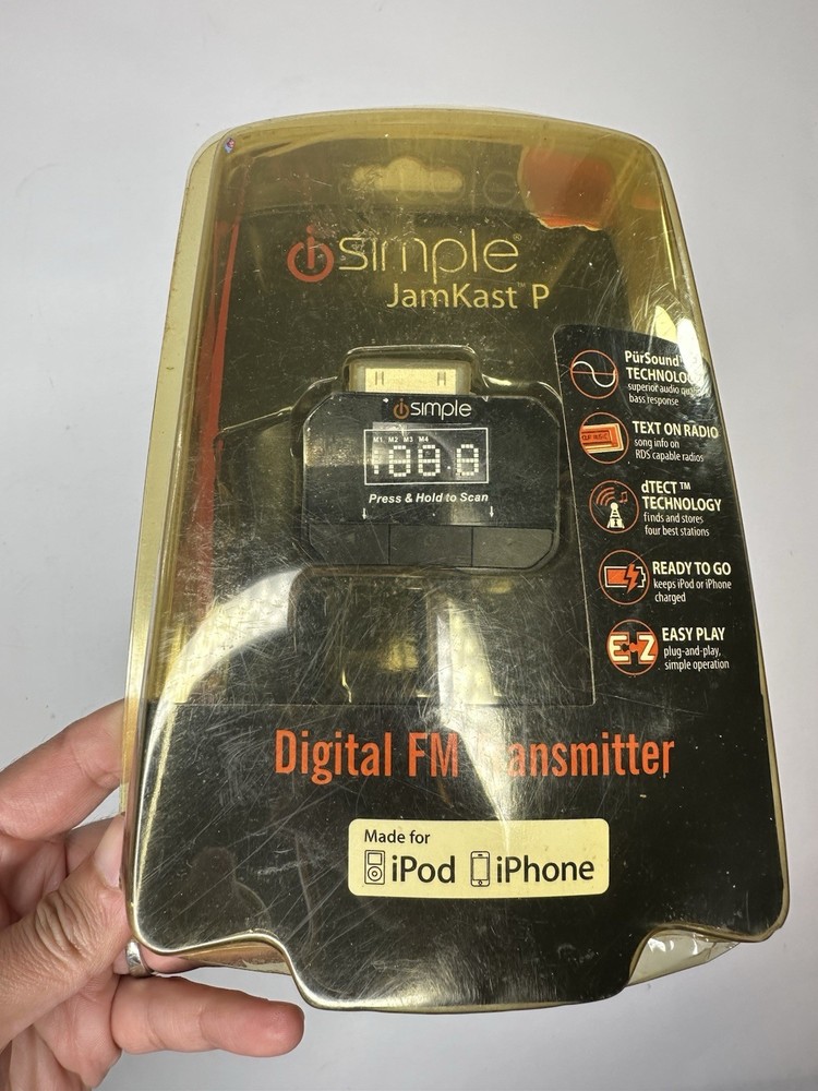 iSimple Jamkast P Digital FM Transmitter For iPod&iphone