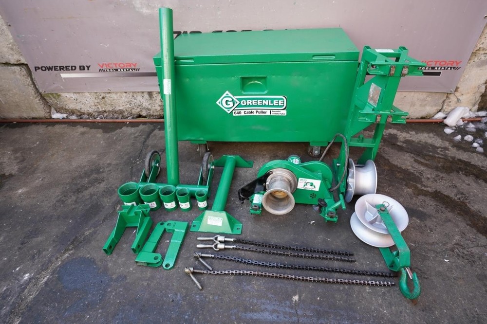 Greenlee 4000 lbs Cable Tugger Puller.  Late Model.   Great Shape.
