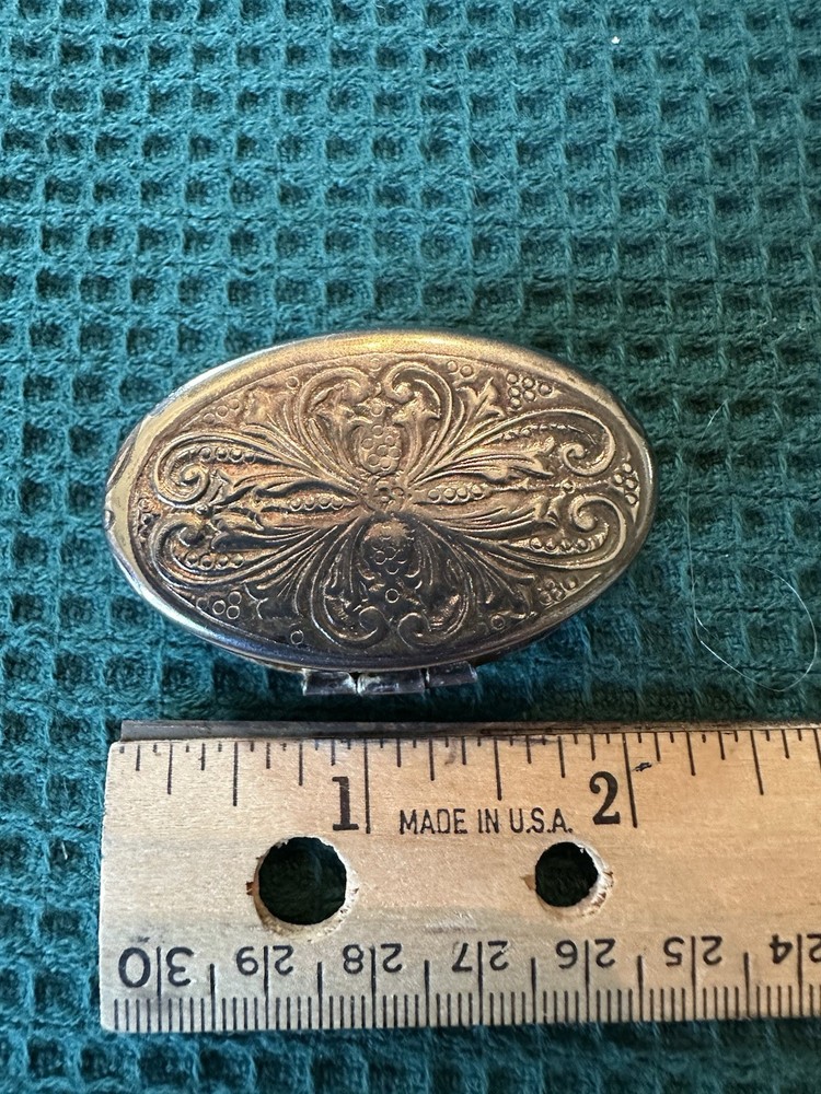 Vintage Millefiori Powder Compact