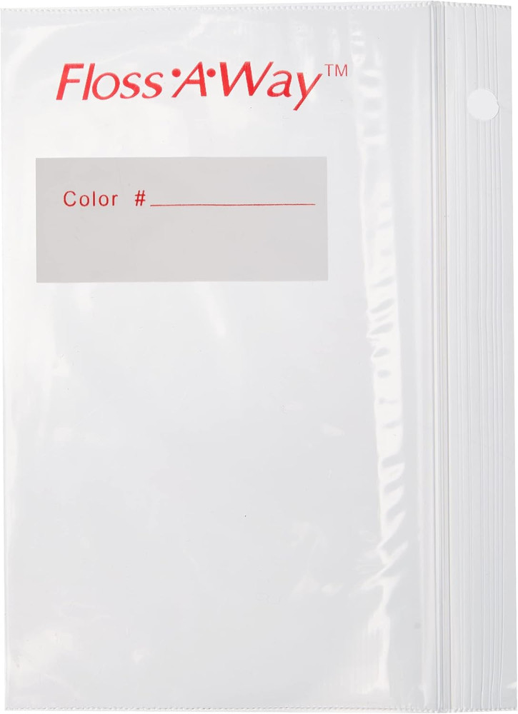 FL100 Floss-A-Way Organizer-3"X5" 100/Pkg