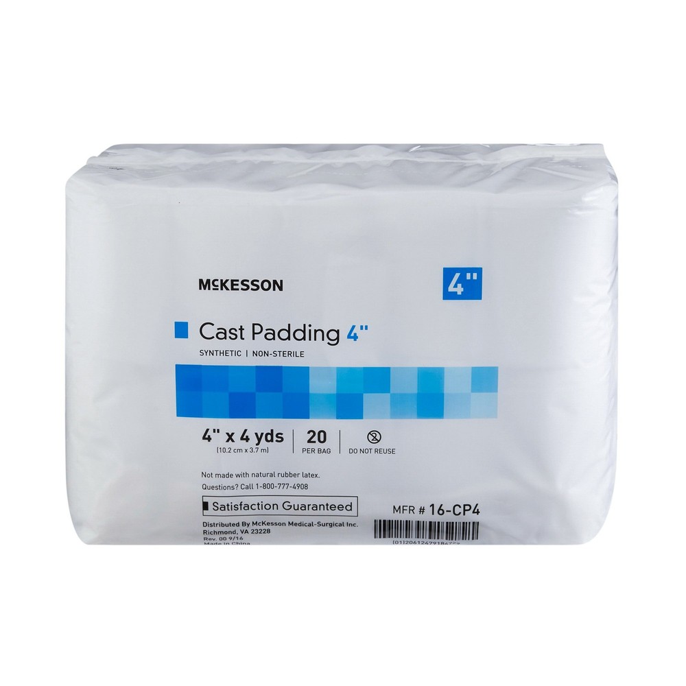 McKesson Cast Padding 4" x 4 yard Polyester White 16-CP4 80 Ct