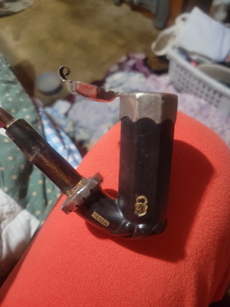 Vinage Signed Seiler Tobacco Pipe