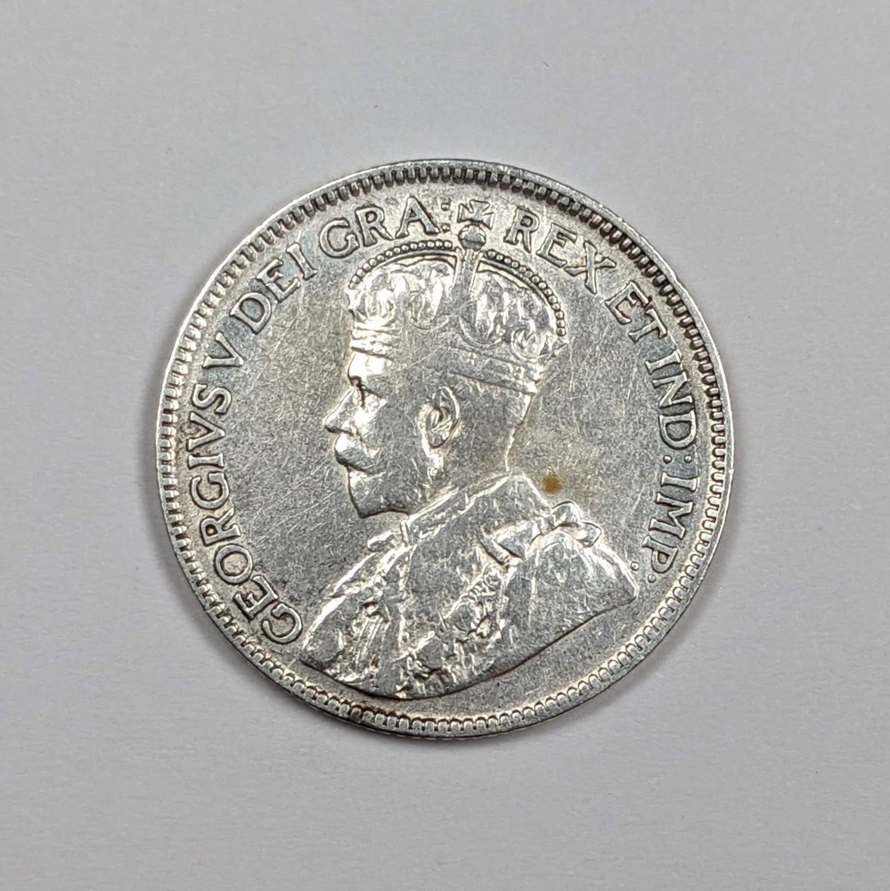 1929 Canada George V Silver Quarter