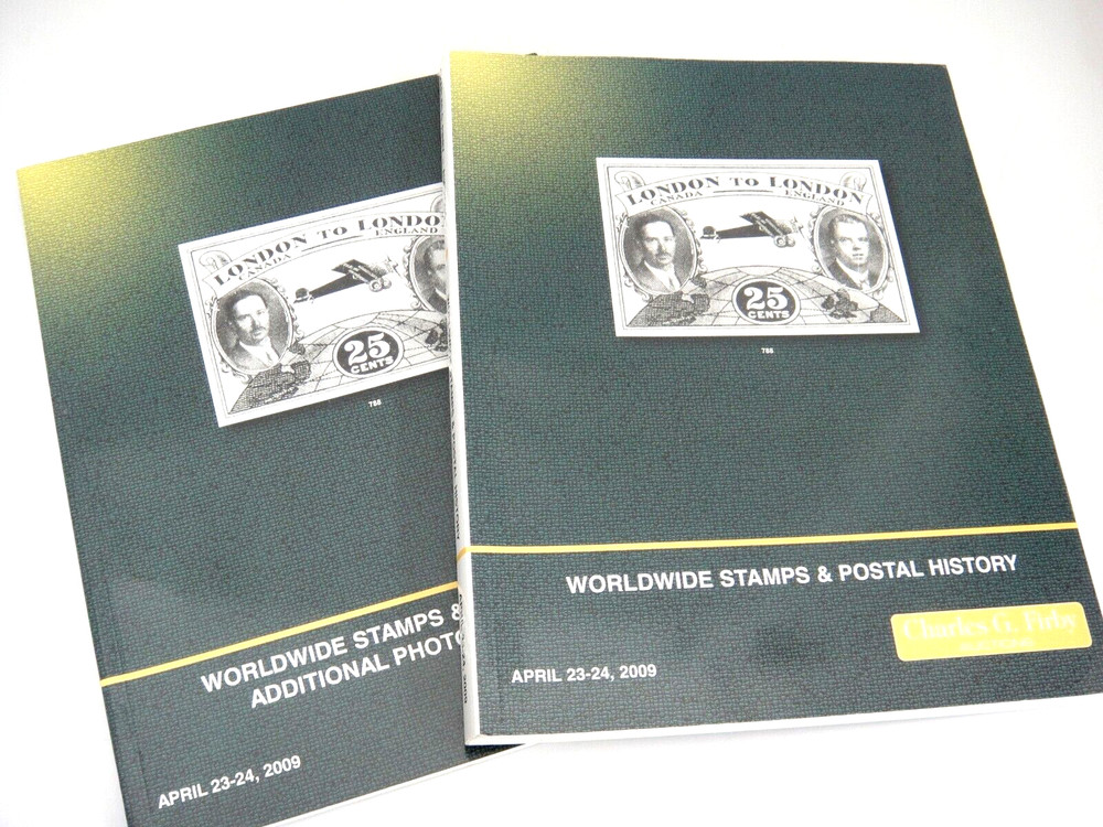 Firby 2009 Auction Catalog Worldwide Stamps & Postal History w Photo Supplement