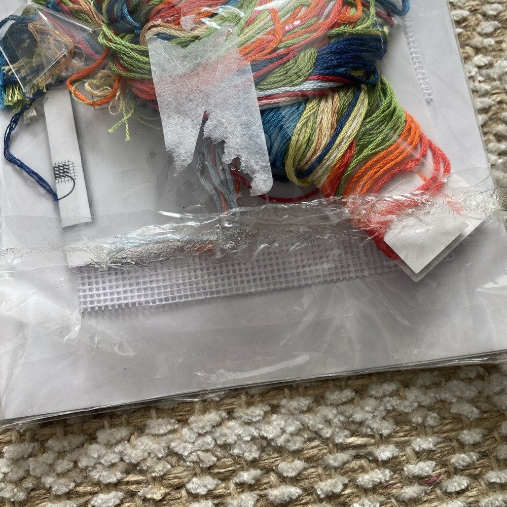 Dimensions Needlepoint Kit Koi Pond 7214 Size Multicolor Canvas Thread XL