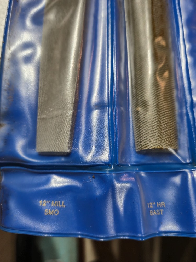 Air Arrow Assorted Files 4"-12" Quantity: 12 With Blue Roll Protective Case USA