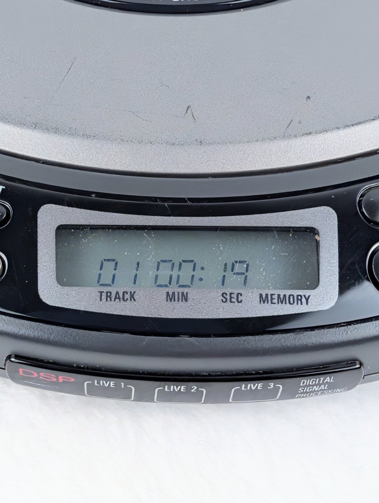 Optimus CD-3490 Portable Compact Disc Player Digital Signal Processing