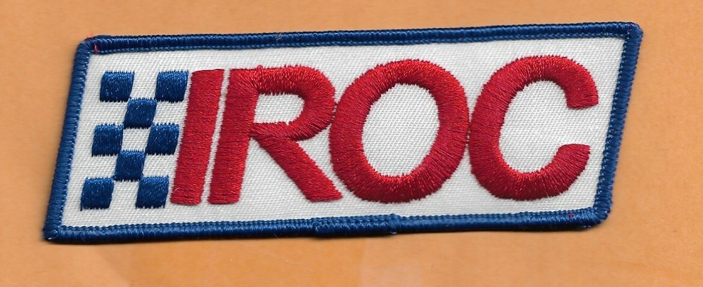 IROC  RACING PATCH  1 1/2"  X 5"