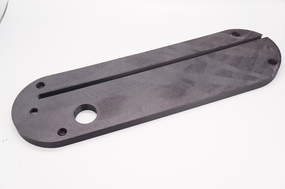 Replacement Throat Plate Dado Insert for DeWalt DCS7485 Table Saw *Black*