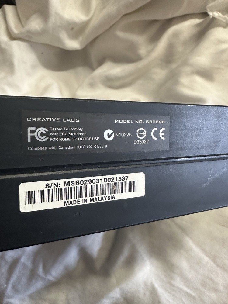 Creative Sound Blaster Audigy 2 ZS SB0290 External Interface