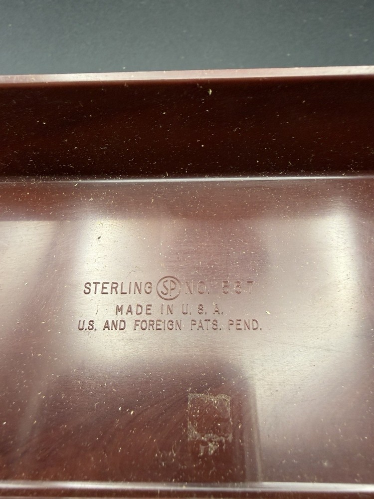 Sterling Dial-A-Matic “add- It” Automatic Mechanical Adding Machine #567 W Box