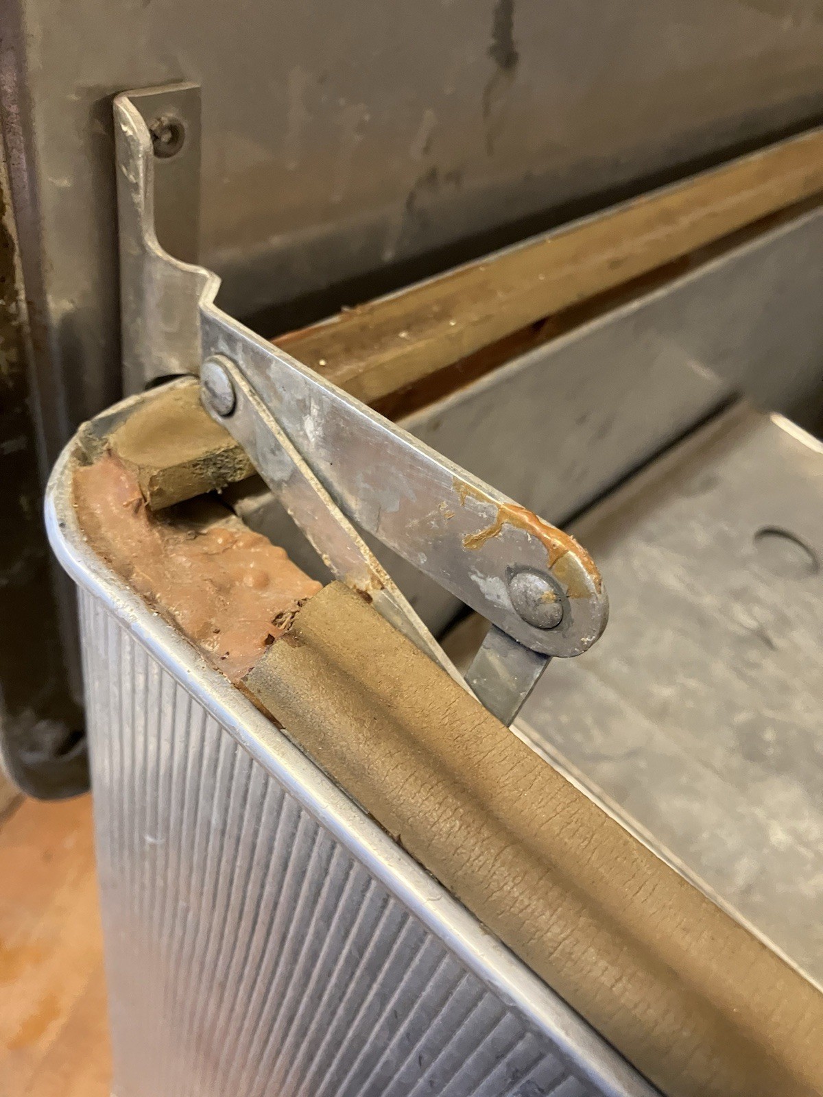 J.C. Higgins Aluminum Cooler Camping Ice Chest Vintage 1950's MCM Sears Roebuck