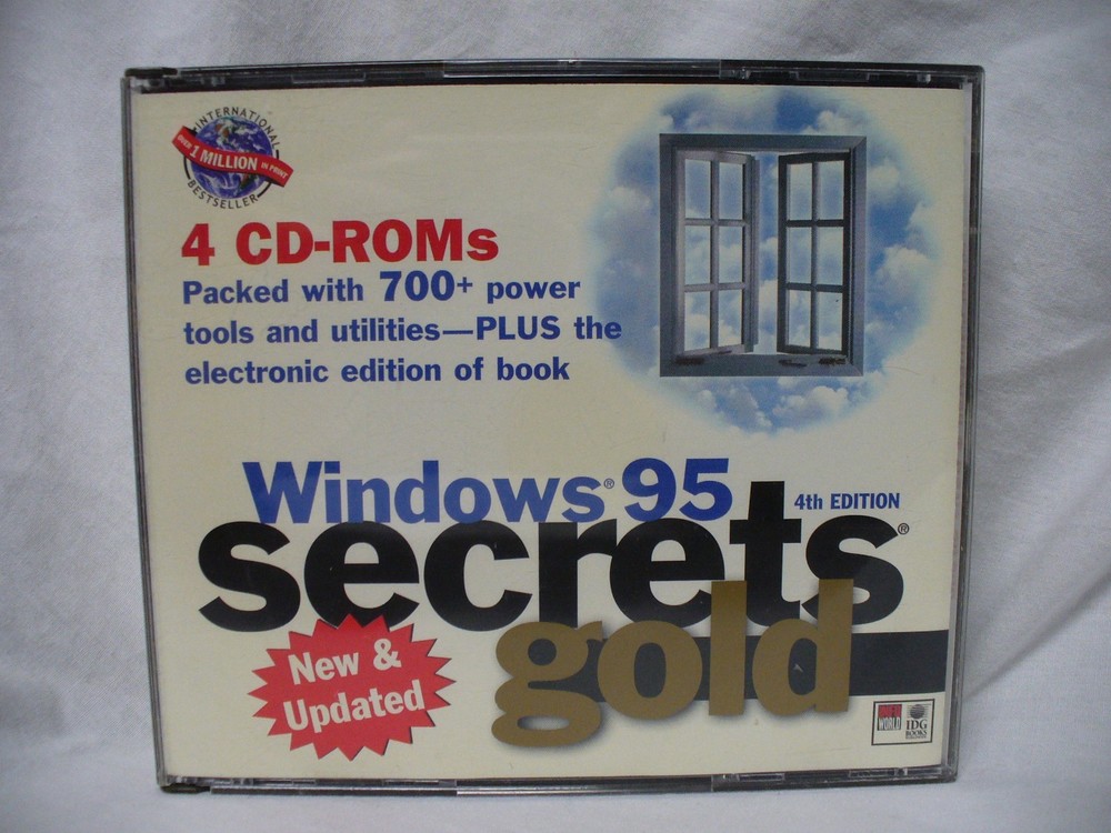 Windows 95 Secrets Gold 4th Edition 4 CD-ROMs