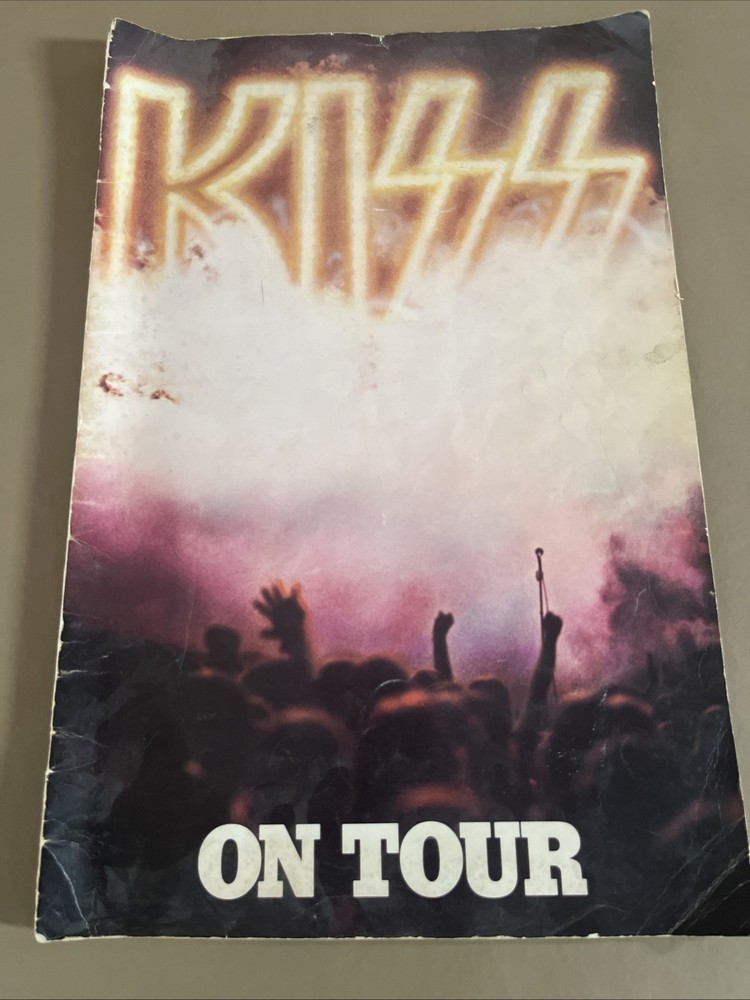 Kiss Concert Program 1977