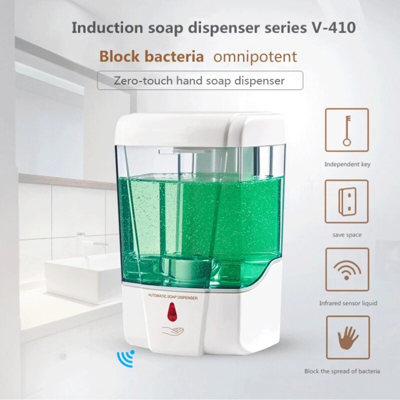 Automatic Soap Dispenser Wall Mounted 700ml Dispenser Touchless Soap Lotion Pump