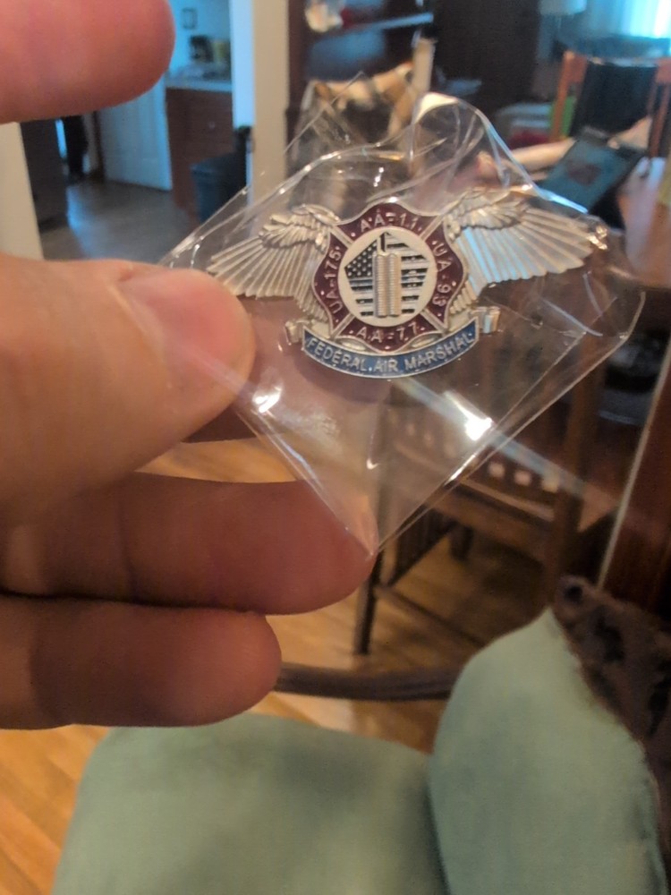 Federal Air Marshal 9/11 Pin