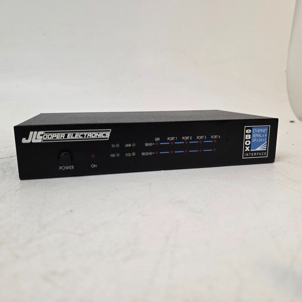 JLCooper eBox Quad RS-232/422 (9-Pin) and GPI hardware Interface