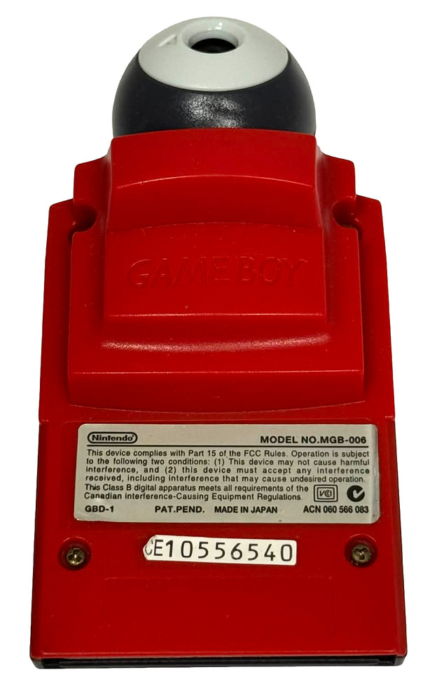 Red Nintendo Game Boy Pocket Camera MGB-006