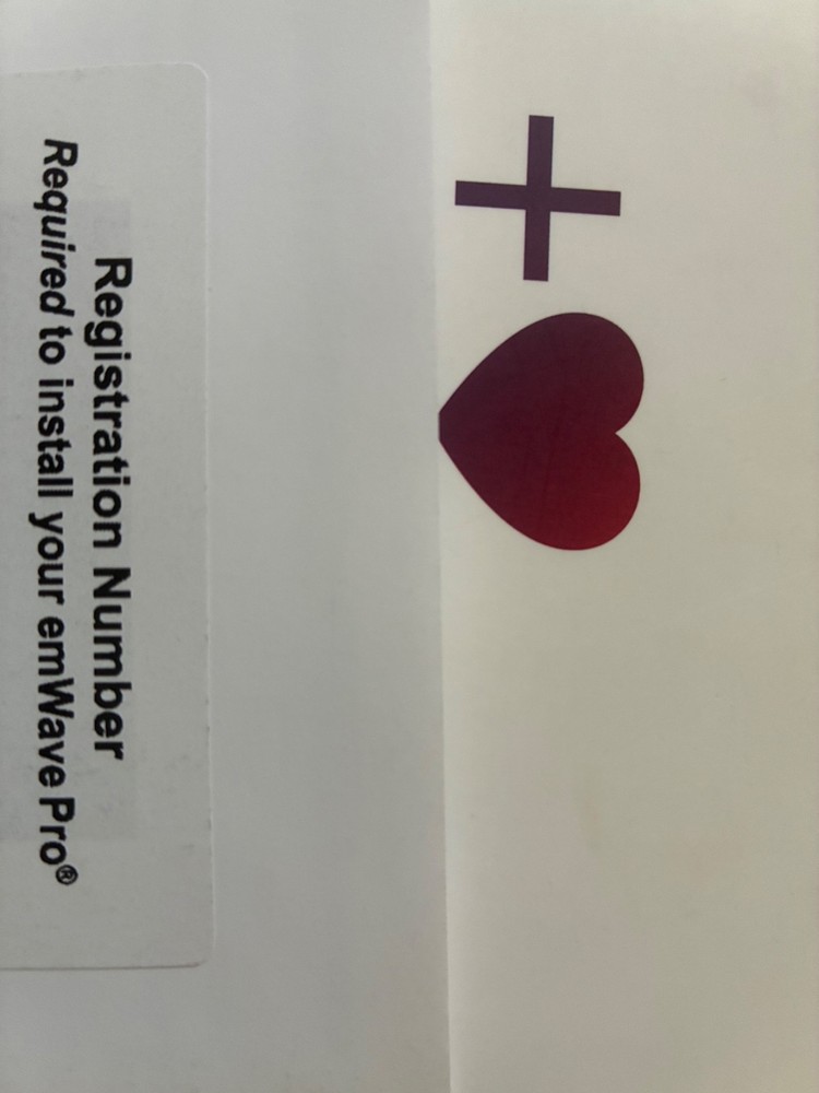 EmWave Pro HeartMath HRV Biofeedback Device - Training Kit