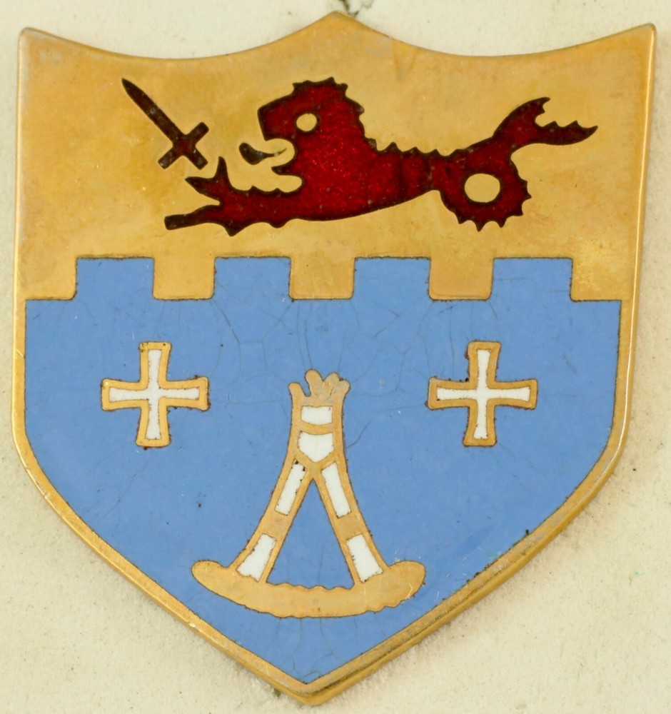 12th Infantry Regiment Crest DI/DUI CB MPS HM