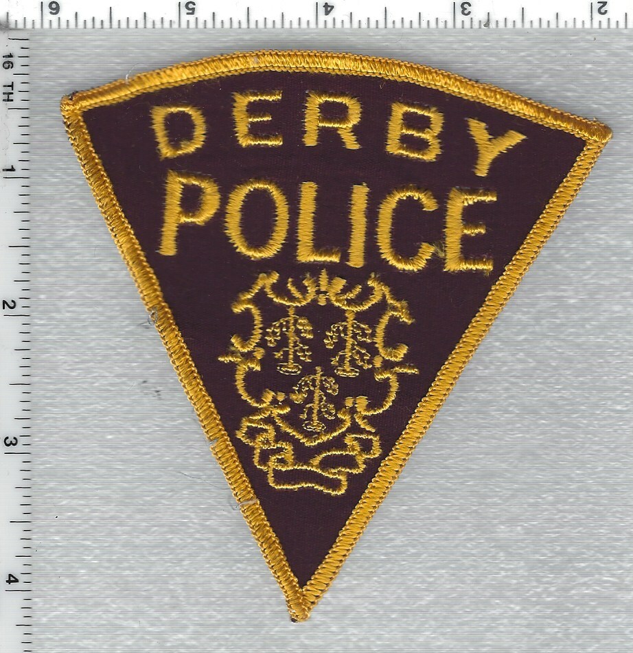 Derby Police (Connecticut) 1st Issue Shoulder Patch - rare