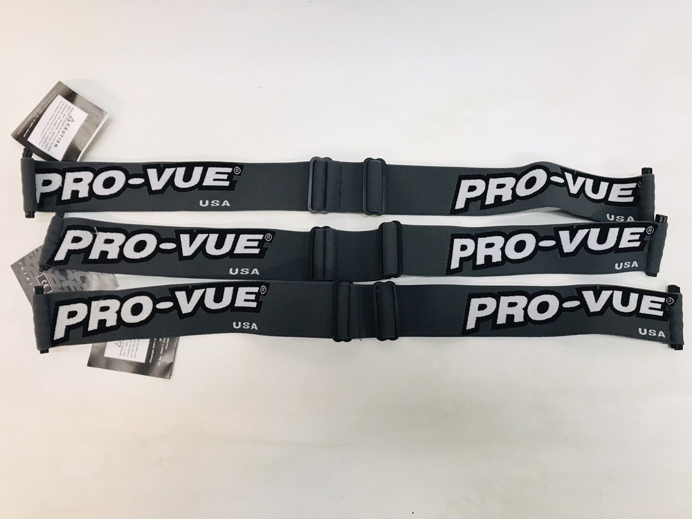 Replacement Grey Goggle Strap 42mm Wide Three Pack Scott Smith Oakley 100%