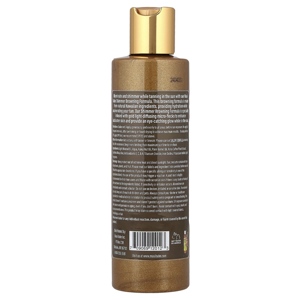 Shimmer Browning Formula, 8 fl oz (236 ml)