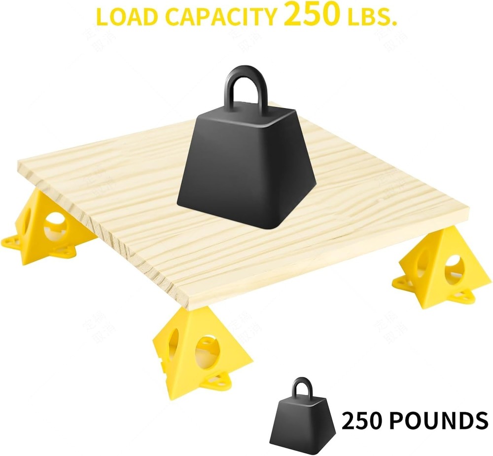 Triangular Paint Stands: 36 Mini Cone Supports for Effortless Painting Projects