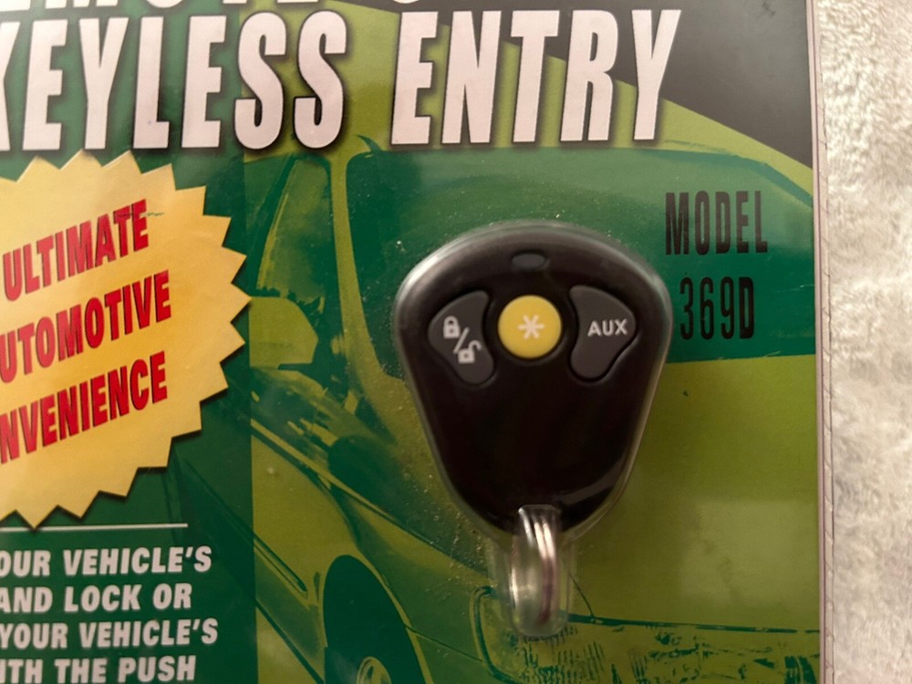 New Sealed -Rattler remote start keyless entry 369D DIY