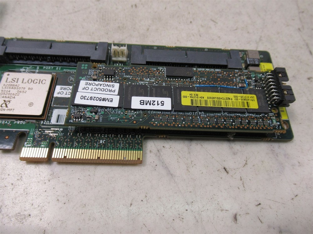 HP Hewlett Packard 512MB EM5029730 SP 405835-001 RAID Controller