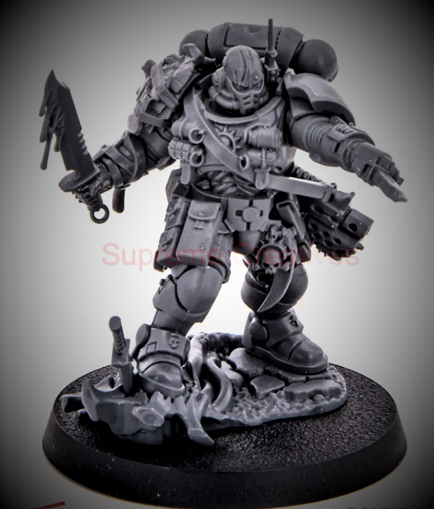 Space Marines Lieutenant in Phobos Armor LEVIATHAN Boxed Set Warhammer 40k