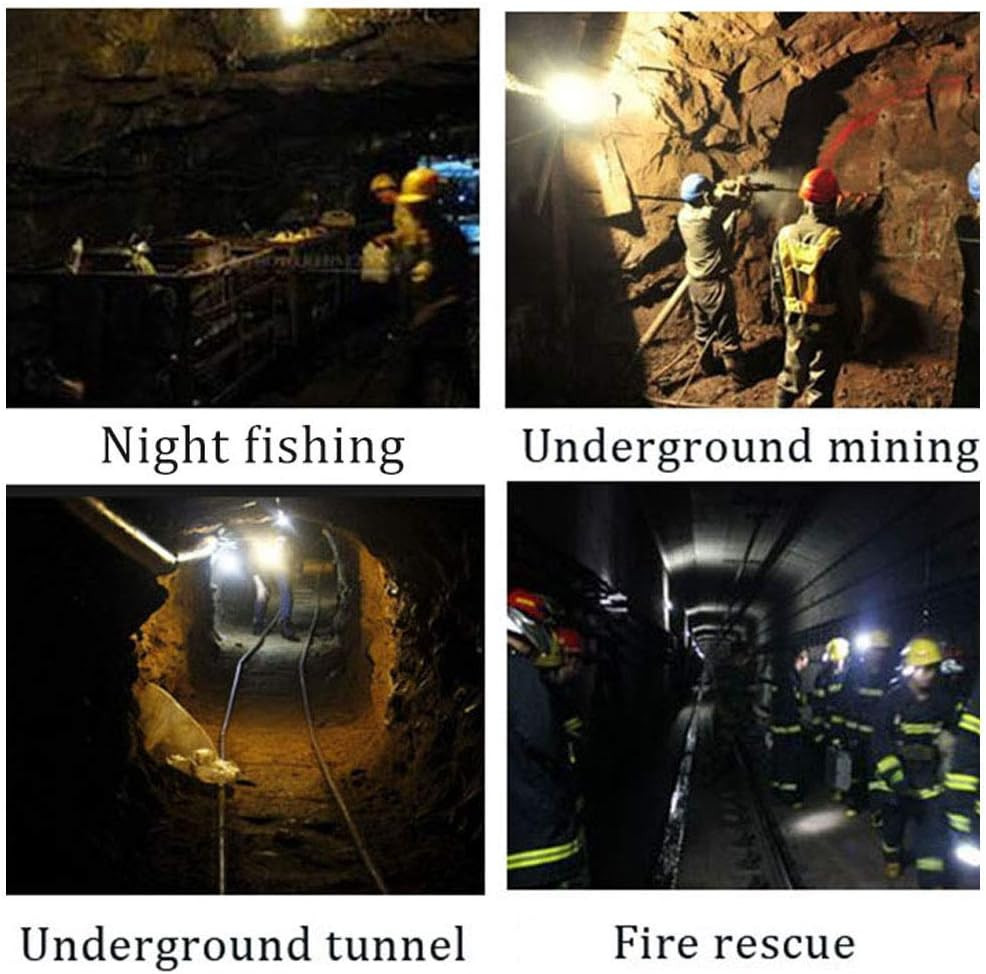 Safety Mining Light Headlamp Explosion Proof Coal Miner Headlight Mining Light W