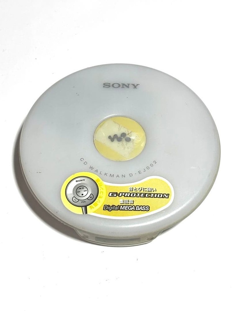 SONY CD Walkman Portable CD Player D-EJ002 Operation confirmed