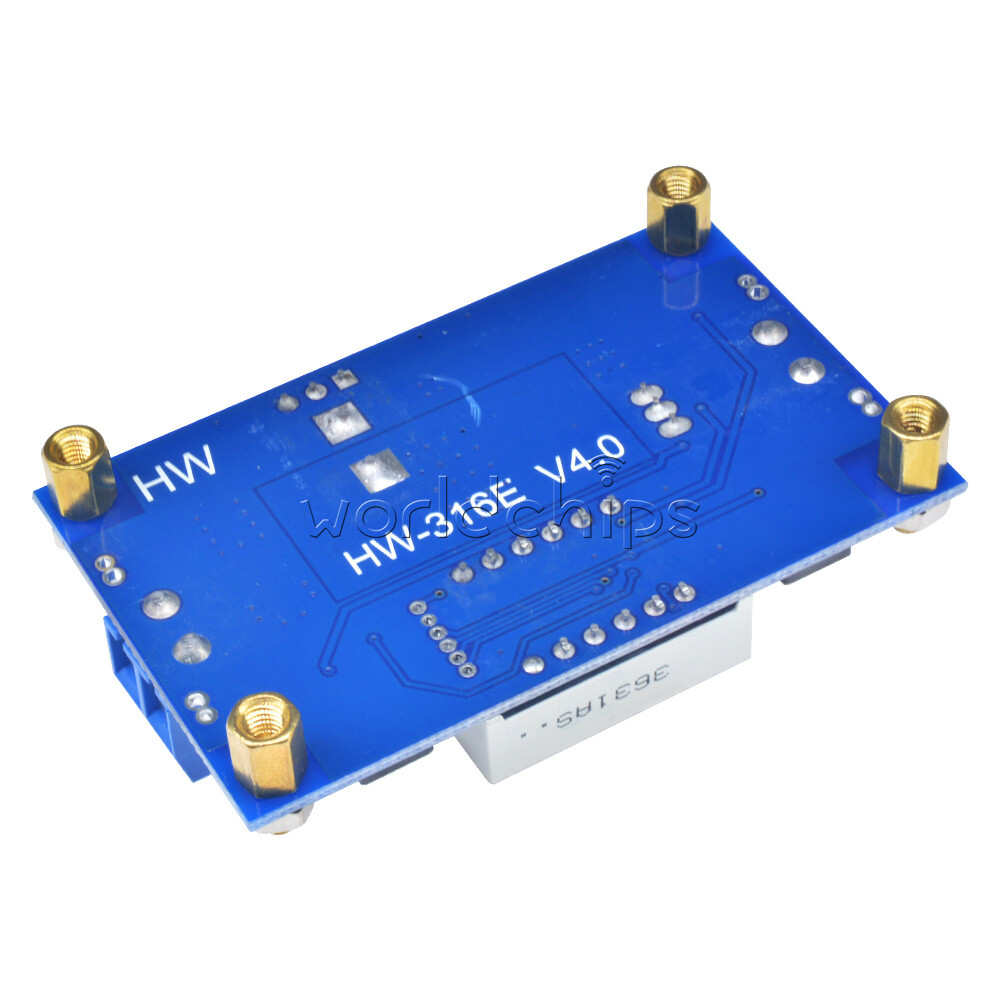 5A Adjustable Power CC/CV Step-down Charge Module LED Driver With Red Voltmeter