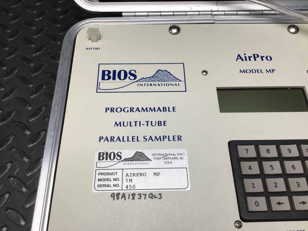 Bios International AIRPRO MP1M Programable Multi-Tube Parallel Sampler