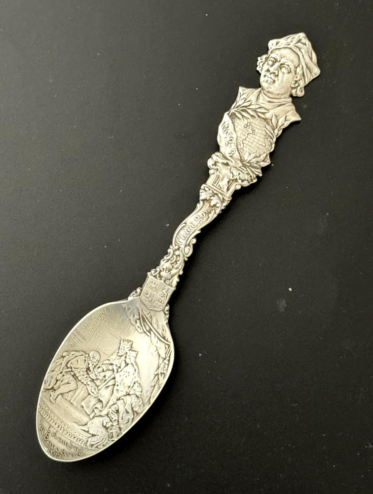 Wallace Sterling Souvenir Spoon COLUMBUS 1893 World's Fair