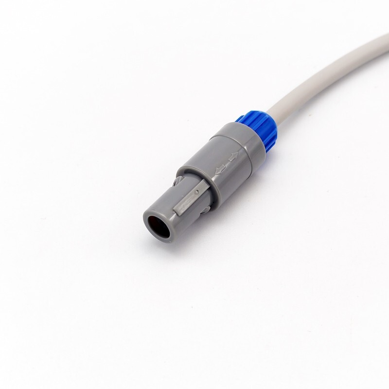 6pin Direct-Connect ECG Patient Cable 3-Leads Snap Compatible Creative PC-9000