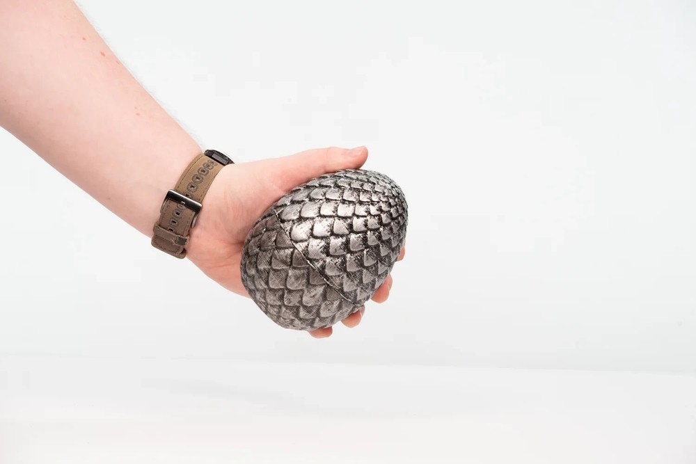 Dragon Egg Container - Blue