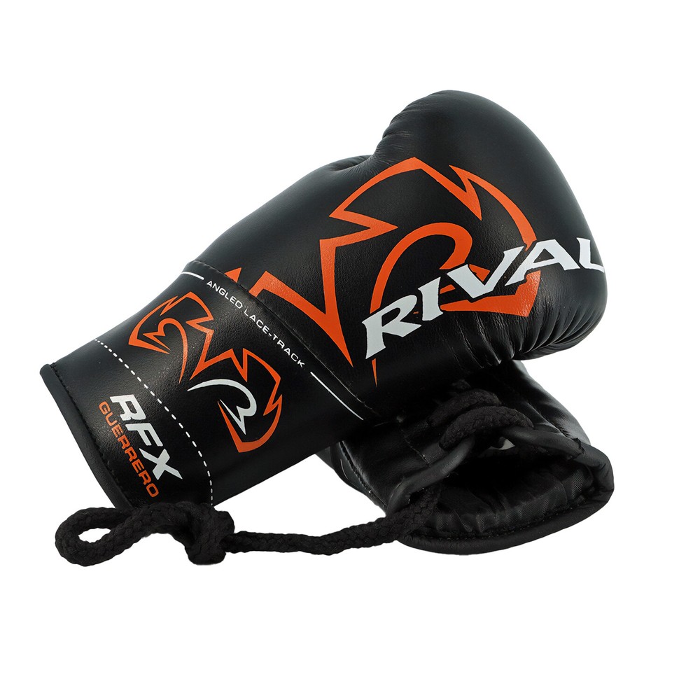 Rival Boxing Mini Boxing Gloves 2.0 - Black/Orange