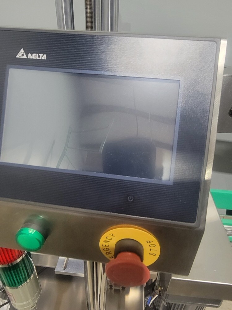 Jorestech OMICRON-2 Automatic Front and Back Labeler for Flat and Round Bottl...